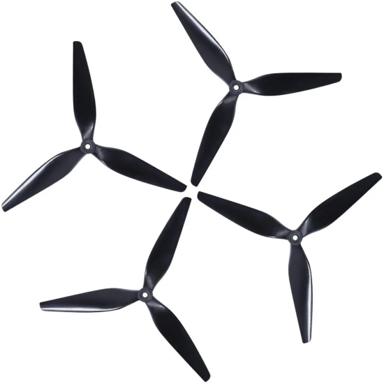Пропелери лопаті гвинти HQProp MacroQuad Reinforced Nylon для FPV 10inch 1050 10X5X3 1CW/1CCW (2 шт) для 10 дюймового дрона