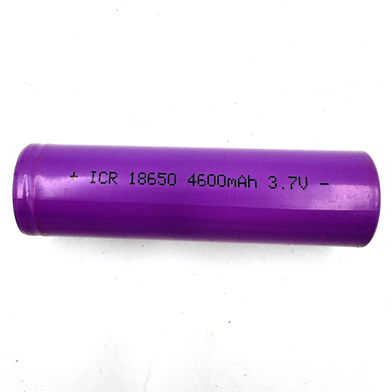 Акумулятор 18650 Li-ion iCR 18650 4600mAh 3,7-4,2В 10А Літій-іонний фіолетовий