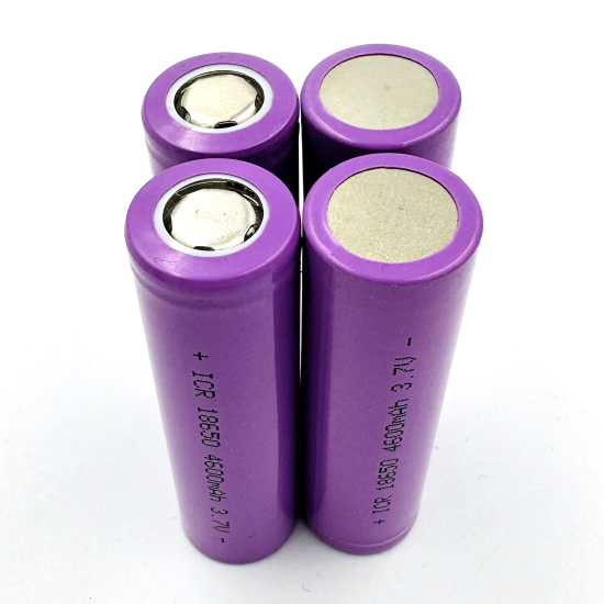 Акумулятор 18650 Li-ion iCR 18650 4600mAh 3,7-4,2В 10А Літій-іонний фіолетовий