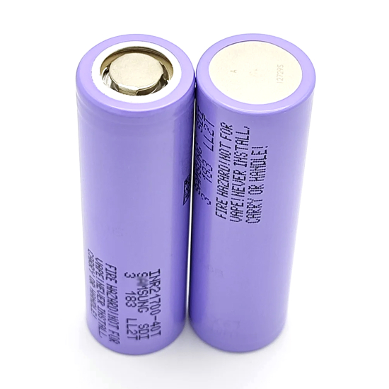 Акумулятор 21700 Samsung 40T (40T3) 35A (45А) SDI Li-ion INR 4000 mAh, 3.7В (4.2В), Високострумовий. Оригінал!