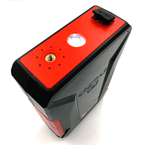 Бустер з компресором 4в1 Black Power BP-39800mAh пусковий для акумулятора автомобіля, Multi-Function Jump Starter