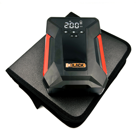 Бустер з компресором 4в1 Black Power BP-39800mAh пусковий для акумулятора автомобіля, Multi-Function Jump Starter