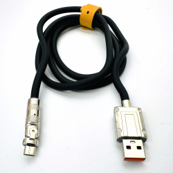 Силіконовий кабель Globus USB-MicroUSB 120см