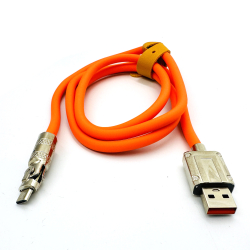Силіконовий кабель Globus USB-MicroUSB 120см