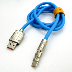 Силіконовий кабель Globus USB to Type-C 120см