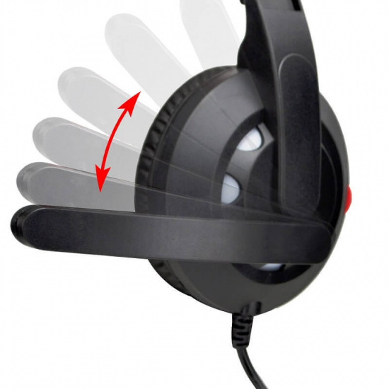 Навушники Misde A65 ігрові Gaming Headset з підсвічуванням