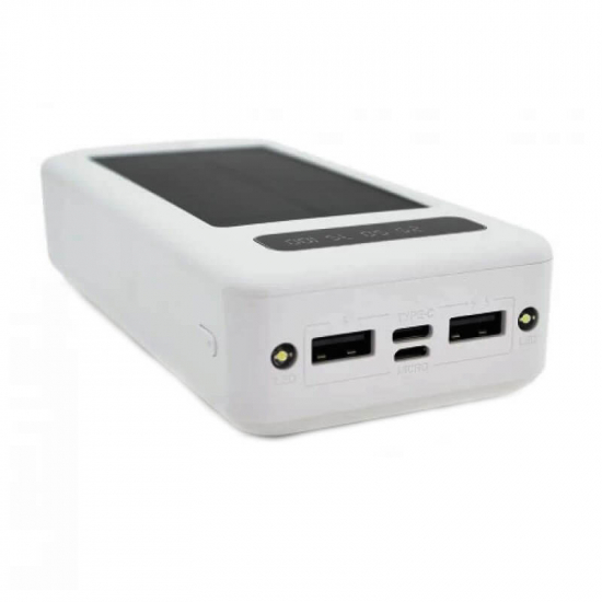 Зовнішній акумулятор Power bank Paleon PLO-SP20G 20 000 mAh із сонячною панеллю