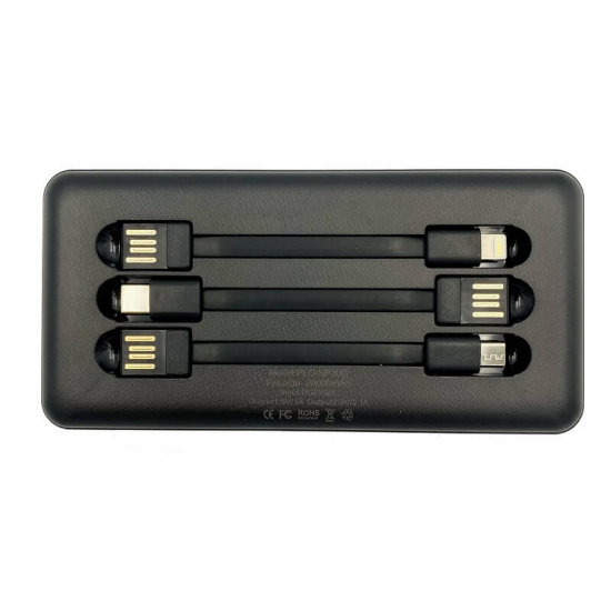 Зовнішній акумулятор Power bank Paleon PLO-SP20G 20 000 mAh із сонячною панеллю