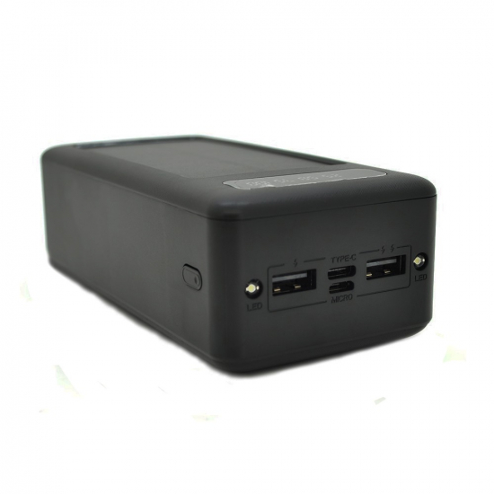 Зовнішній акумулятор Power bank Paleon PLO-SP30G 30 000 mAh із сонячною панеллю