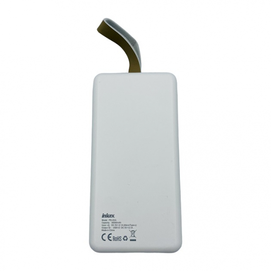 Зовнішній акумулятор Power Bank Inkax PB-03A 30000 mAh з розумним захистом