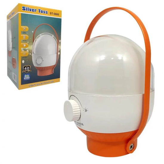 Лампа кемпінгова Silver Toss ST-5660 з акумулятором