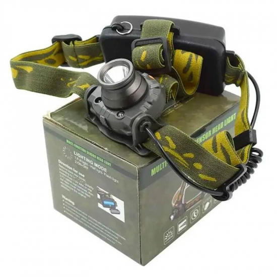 Налобний ліхтар BL 1505 602B SENSOR з датчиком руху