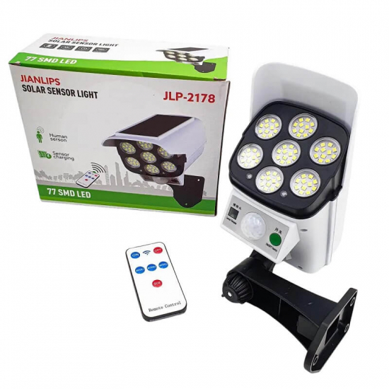Вуличний ліхтар Solar Light BL JLP 2178 на сонячній батареї з пультом керування