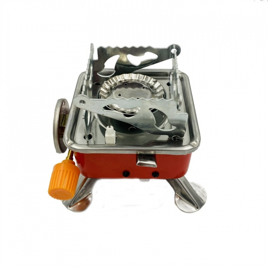 Портативна газова плита Portable Card Type Stove K-202 з п'єзопідпалом