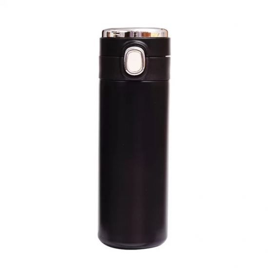 Термос BLF-8022 420ml чорний з індикатором температури